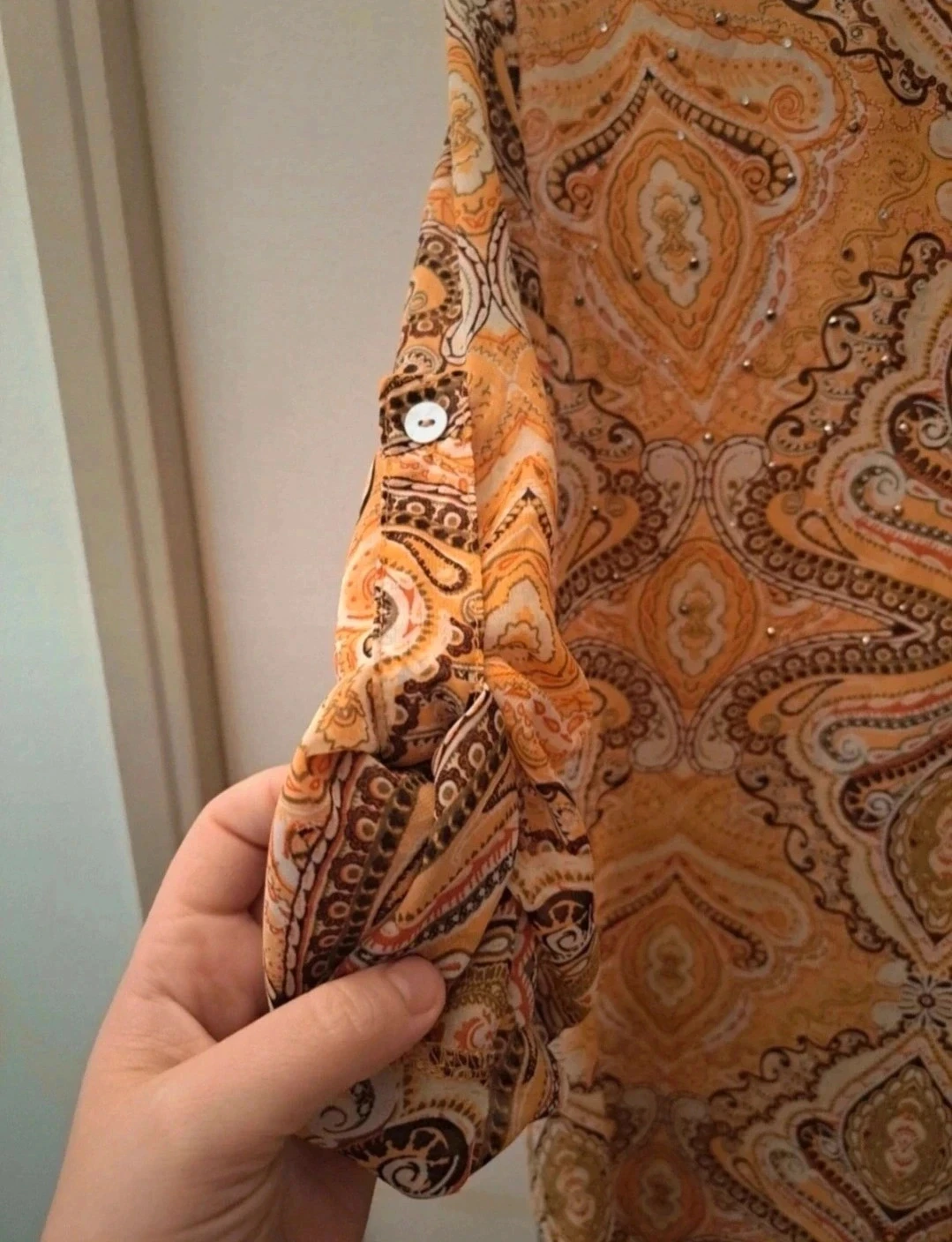 Yellow blouse – photo 3
